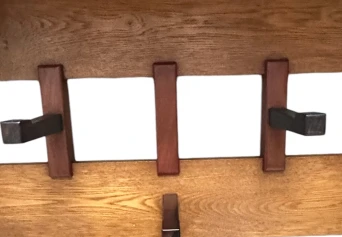 Art Deco Modernist Coat Rack by P.E.L. Izeren for De Genneper Molen, 1920s